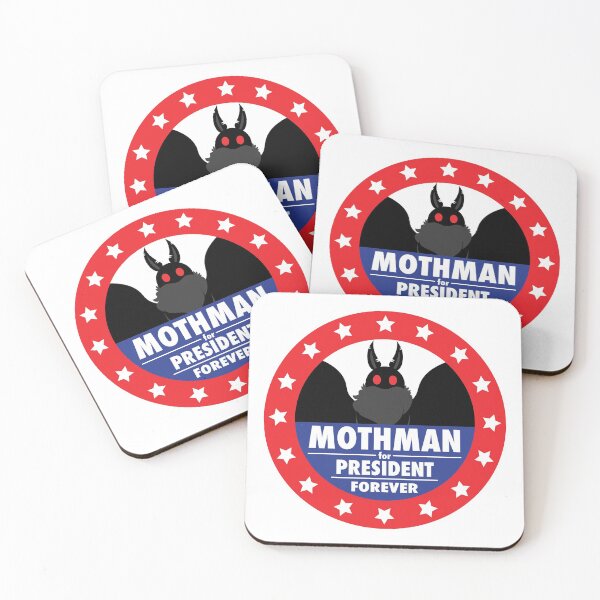 Item preview, Mothman For President V2 designed and sold by Moe-Chi.
