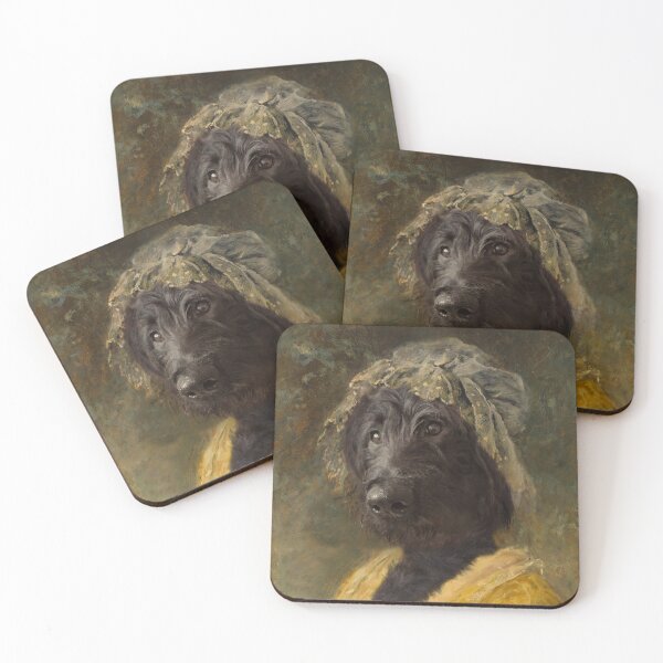 Item preview, Black dog - collage for dog lovers designed and sold by Julia Rudens.