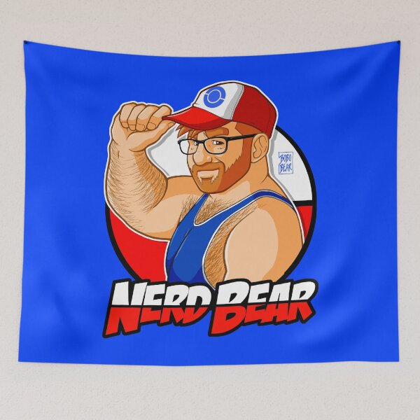Item preview, NERD BEAR - GINGER designed and sold by bobobear.