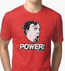 Top Gear - Jeremy Clarkson POWER!! Tri-blend T-Shirt
