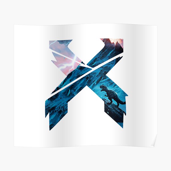 X Edm logo Poster