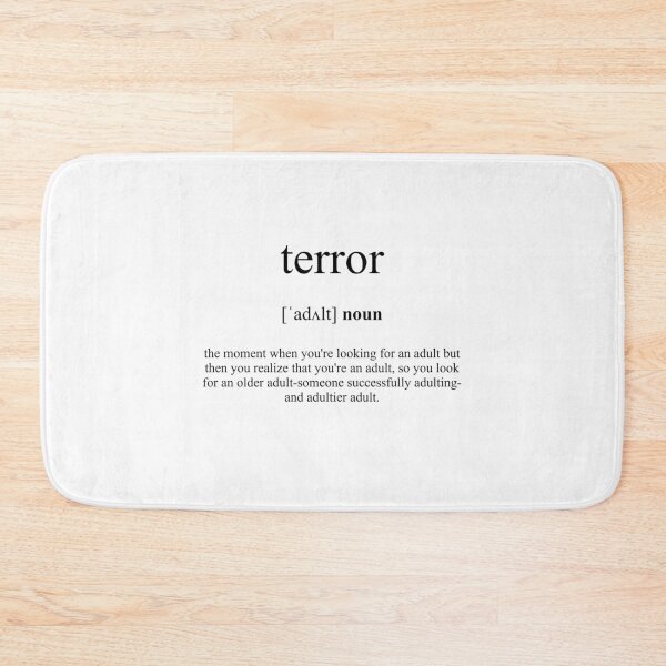 Item preview, Terror Definition | Dictionary Collection designed and sold by Designschmiede.