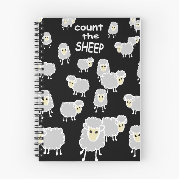 Item preview, counting sheep, white designed and sold by RosArt100.