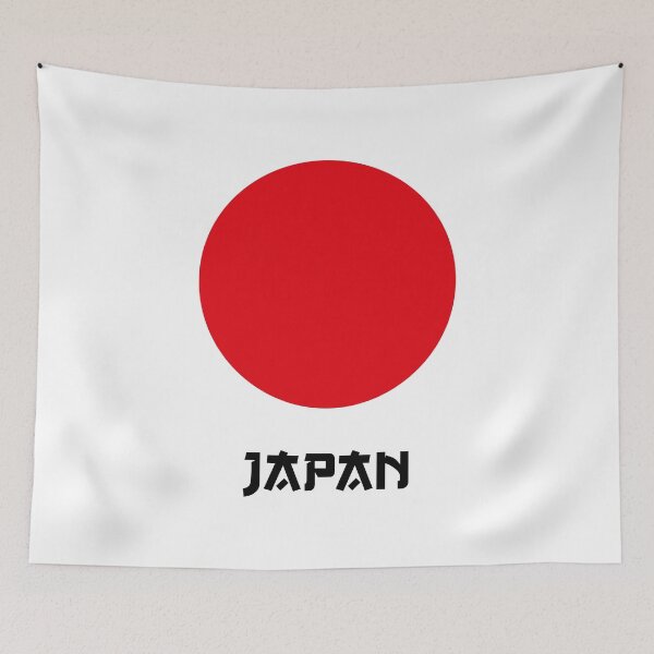 Aperçu de l'œuvre Drapeau Japon / Nippon / Nihon (latin) créée et vendue par MrFaulbaum.