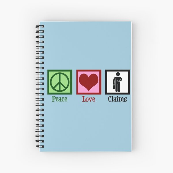 Item preview, Peace Love Claims Adjusting designed and sold by Epic Love Designs.