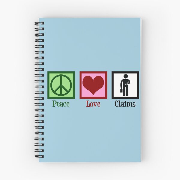 Item preview, Peace Love Claims Adjusting designed and sold by Epic Love Designs.