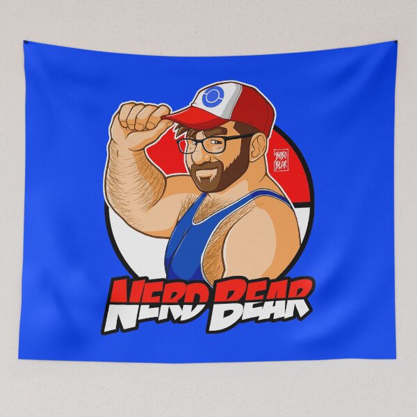 Item preview, NERD BEAR - DARK BEARD designed and sold by bobobear.