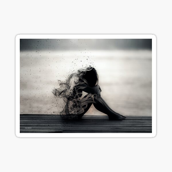 Vapours of Sadness Sticker