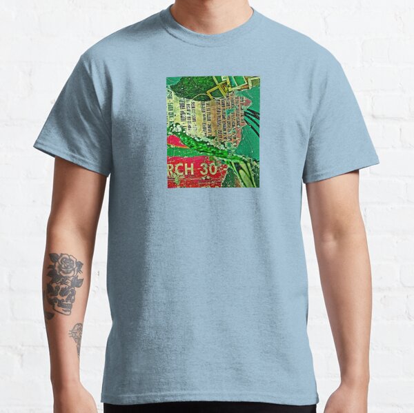 Urban Street Poster Collage / Decollage Classic T-Shirt