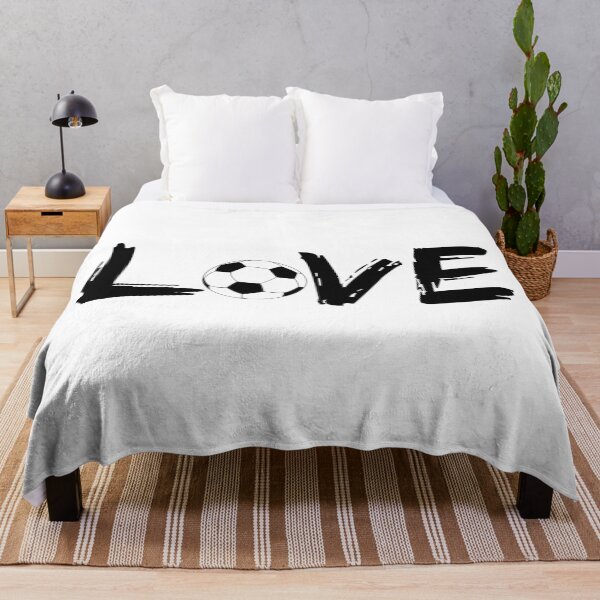 Item preview, I Love Soccer Football Styled Quotation Graphic Text Art designed and sold by DoctorParanoid.