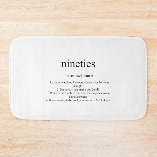 Item preview, Nineties Definition | Dictionary Collection designed and sold by Designschmiede.
