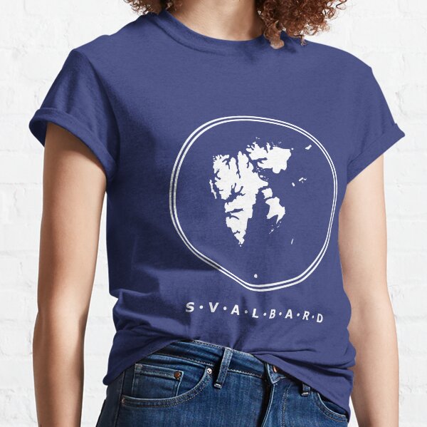 Svalbard From Above Classic T-Shirt