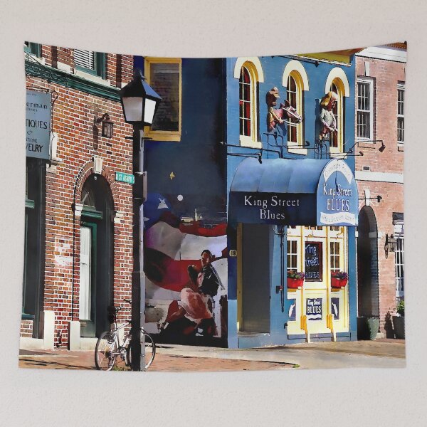 Item preview, Alexandria VA - Bicycle Parked on N Saint Aseph Street designed and sold by Susan Savad.