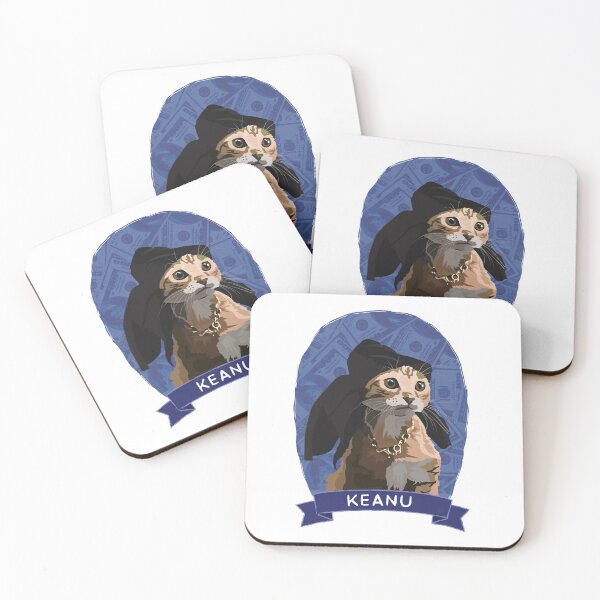 Item preview, Keanu - Cats of Cinema designed and sold by Chris Ayers.
