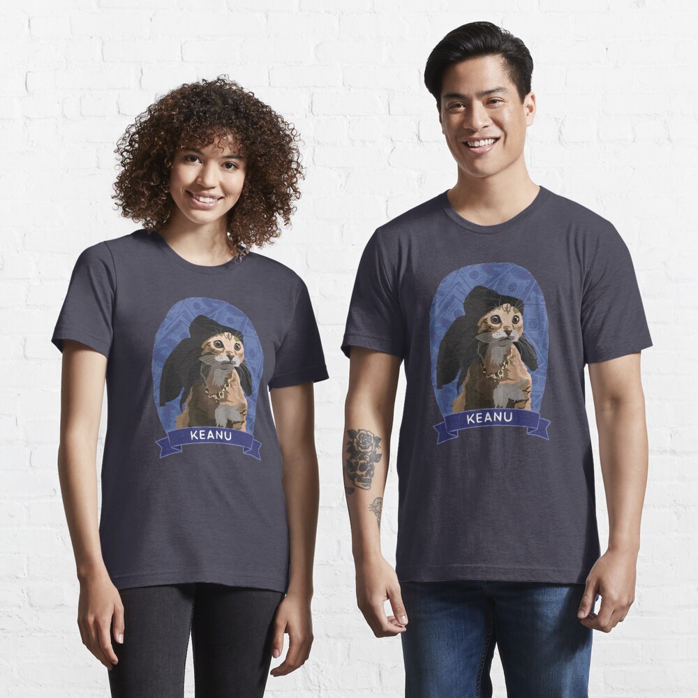 keanu cat shirt