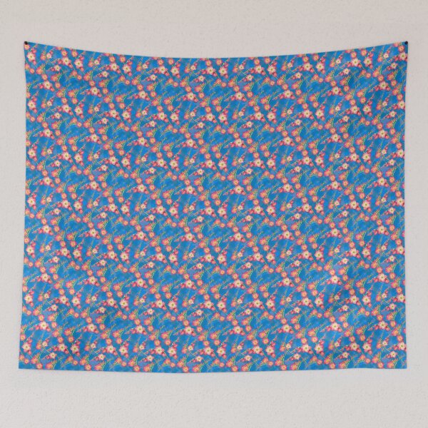 Item preview, Red  freesia flowers designed and sold by babanovaesha.