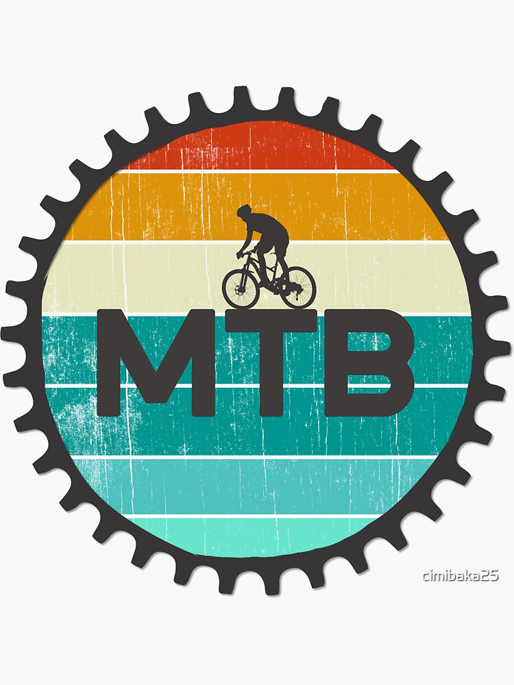 mountain bike design stickers