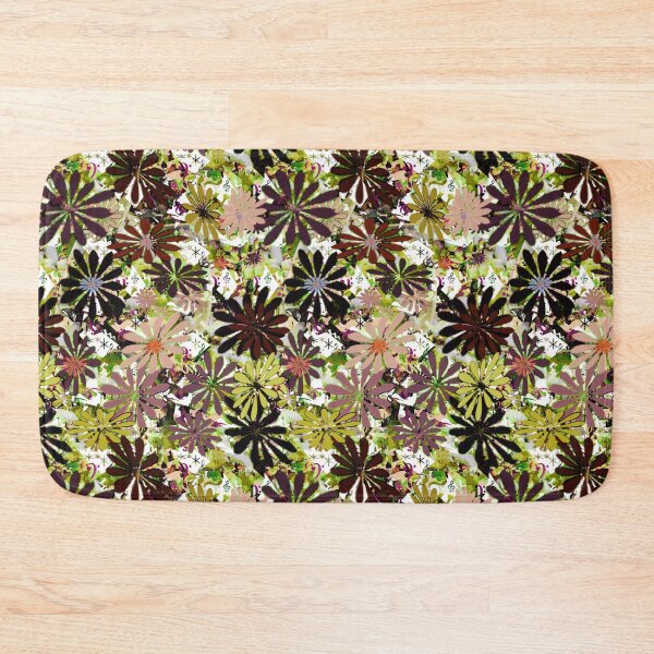 Item preview, Flower abstract seamless pattern design designed and sold by hutofdesigns.