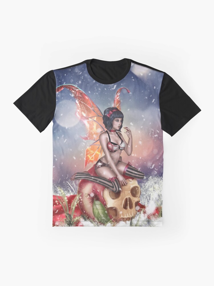 Alternate view of Apple Fairy Madness Bikini Graphic T-Shirt