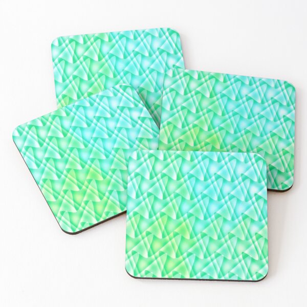 Item preview, Textured ombre green pattern designed and sold by tetibright.