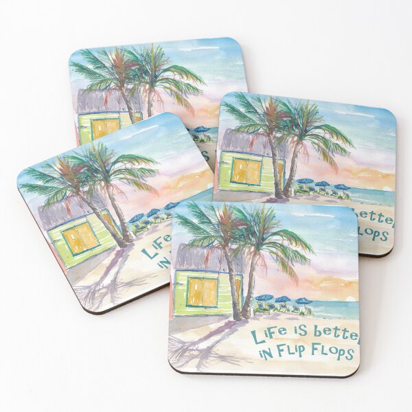 Item preview, Life is better in Flip Flops designed and sold by artshop77.