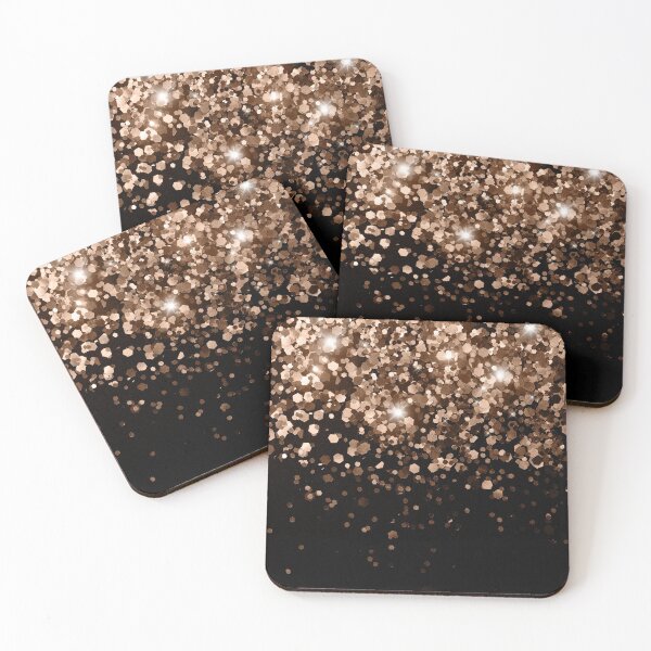 Item preview, Dark Night Brown Black Glam #1 (Photo of Glitter Only - Not Reflective) designed and sold by Anita's & Bella's Art.