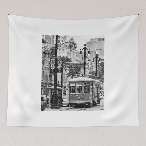 Item preview, New Orleans Red Streetcar B+W designed and sold by Gerard Fornarotto.