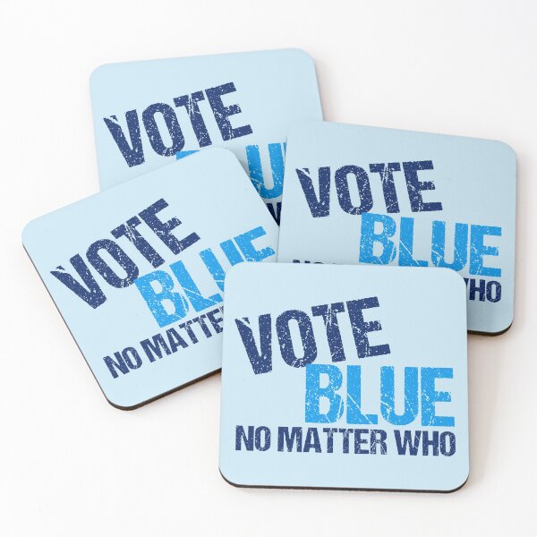 Item preview, Vote Blue No Matter Who designed and sold by Epic Love Designs.