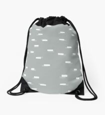 Geometric blocks seamless pattern Drawstring Bag