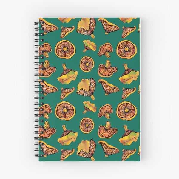 Item preview, Mushroom Hunters  | Rovellones Illustration Pattern designed and sold by inkhivecreative.