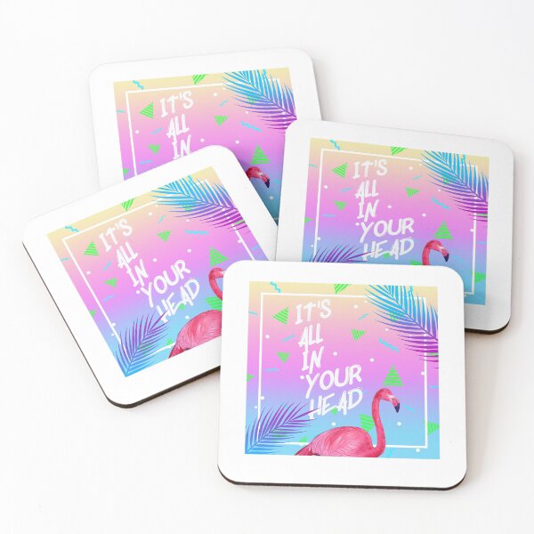 Item preview, Vaporwave Aesthetic Synthwave Retro It's All In Your Head designed and sold by artavenue.