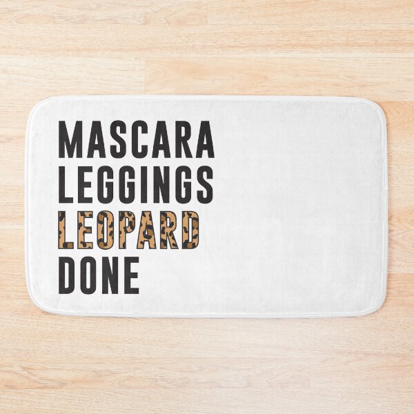 Item preview, Mascara Leggings Leopard Done designed and sold by kjanedesigns.