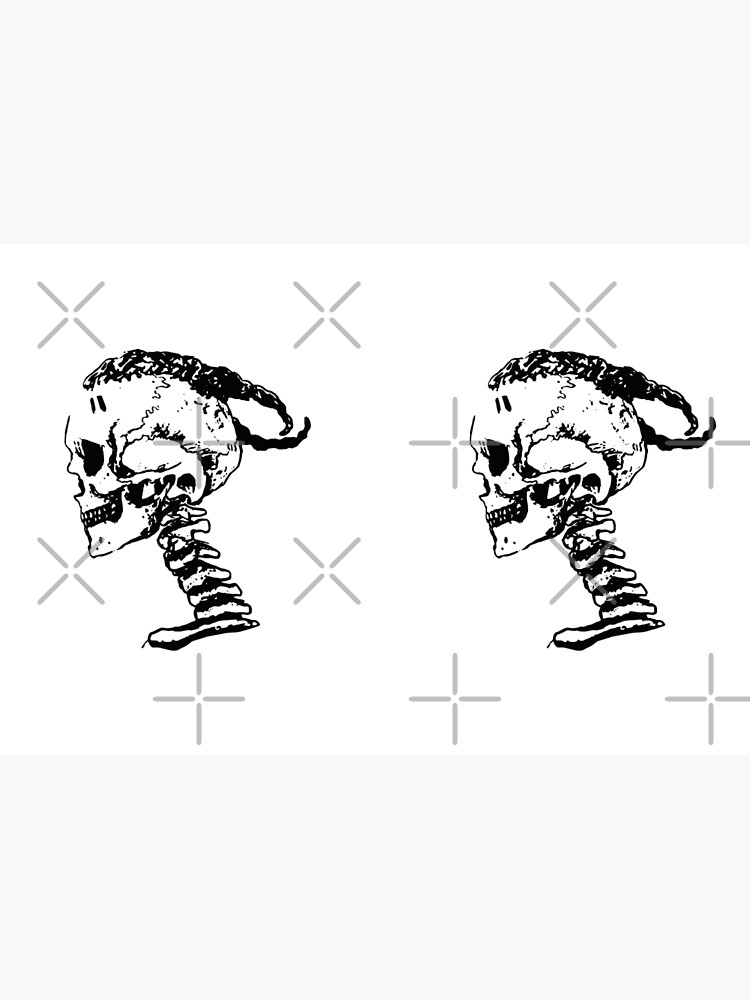 xxxtentacion Skull Logo
