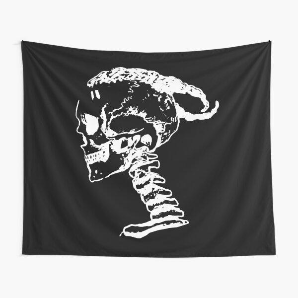 xxxtentacion Skull Logo Tapestry
