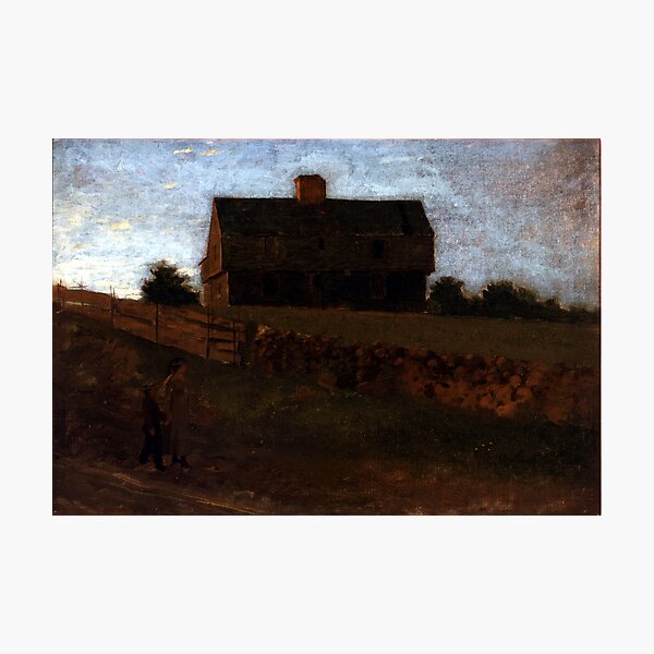 Winslow Homer Robert Junkins' Garrison House York Maine Photographic Print
