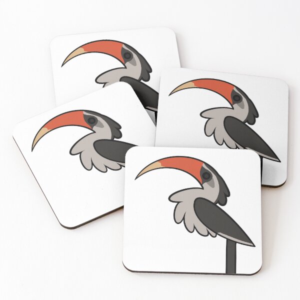 Item preview, Male Von Der Decken's Hornbill designed and sold by GhostoftheSea.