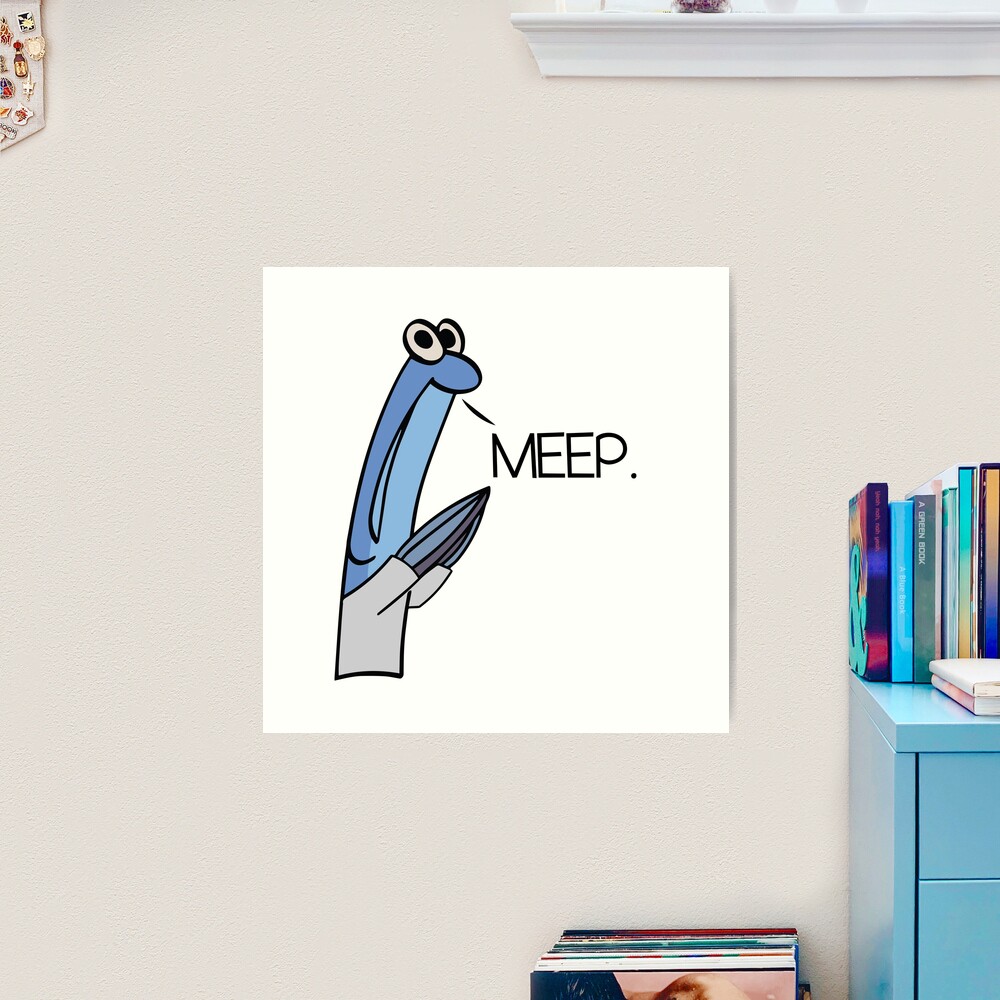 Meep spongebob cockroach | Art Board Print