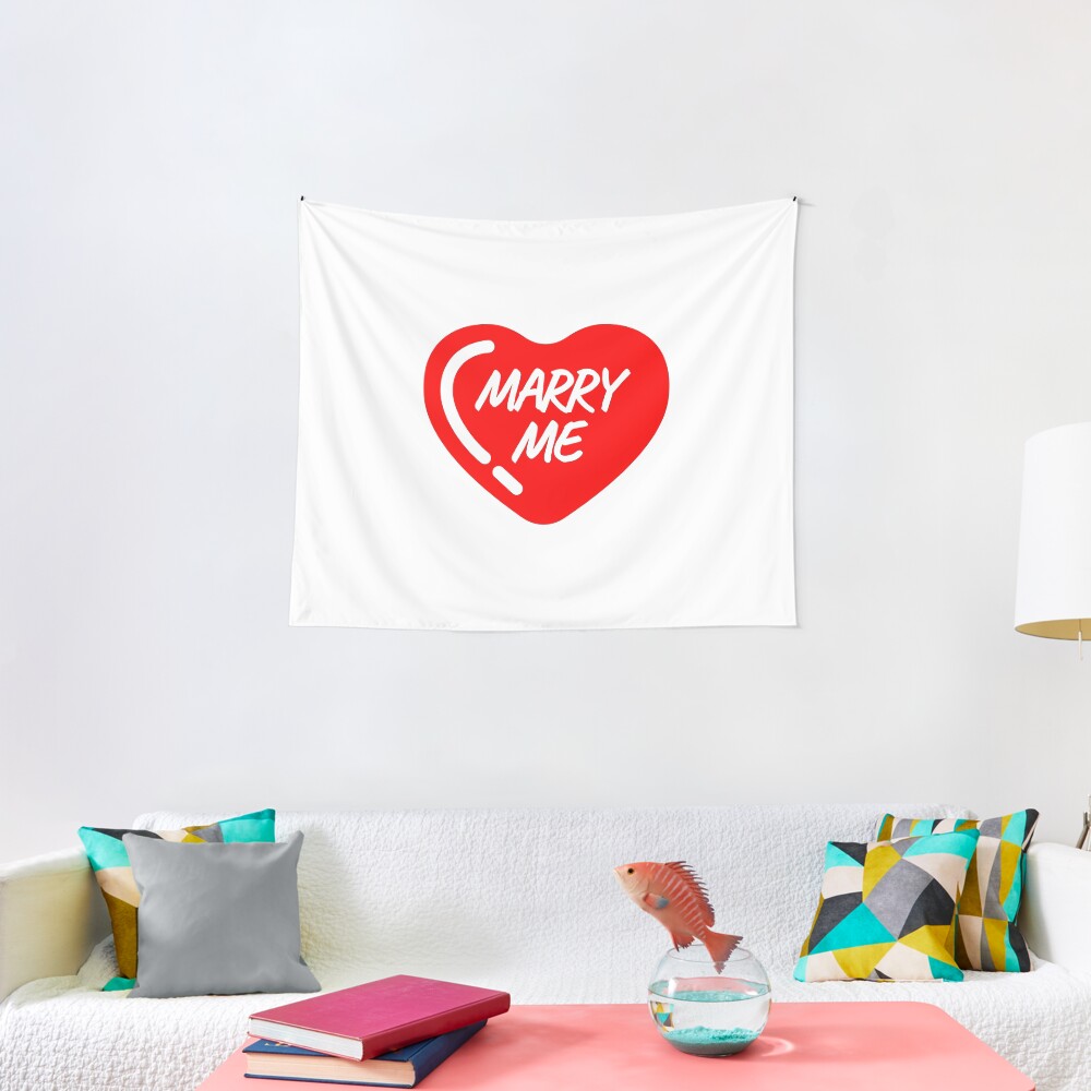 Marry me Tapestry