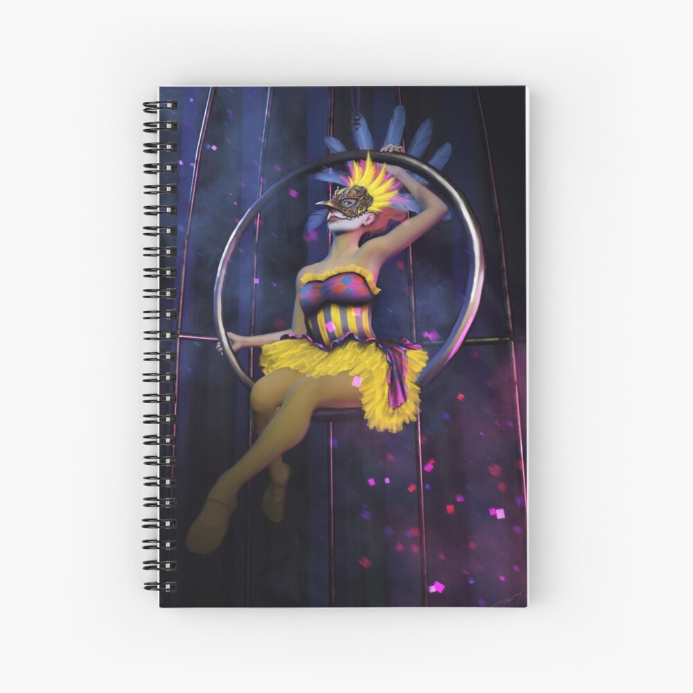 Ring Dancer Spiral Notebook