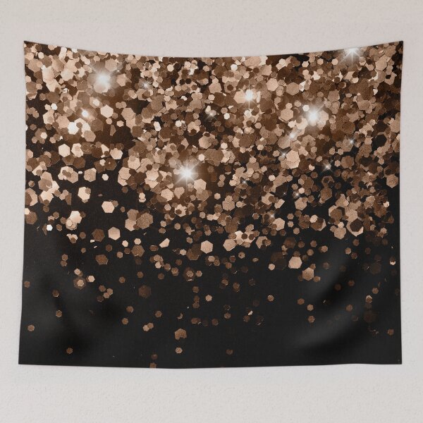 Item preview, Dark Night Brown Black Glam #1 (Photo of Glitter Only - Not Reflective) designed and sold by Anita's & Bella's Art.