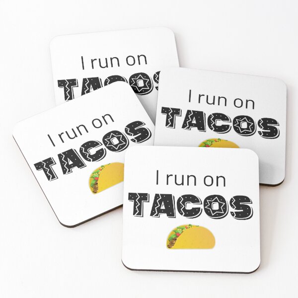 Item preview, I run on tacos designed and sold by IntrovArtDesign.