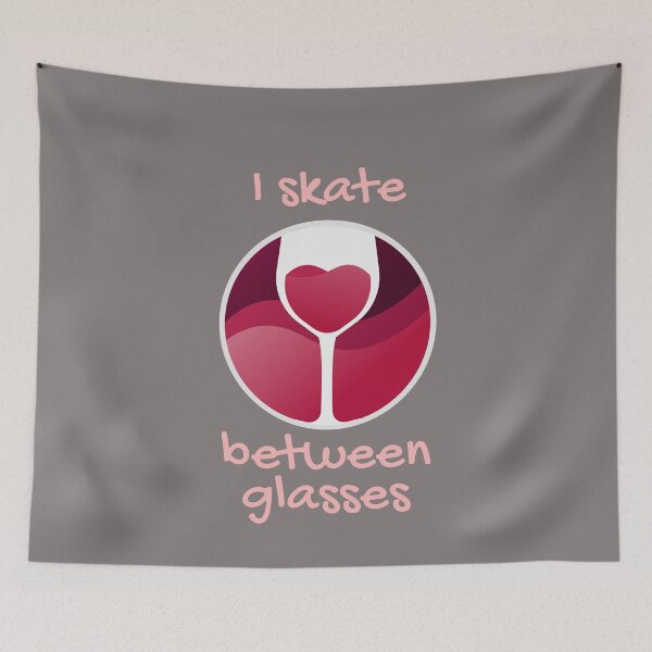 Item preview, Roller Derby I Skate Between Glasses designed and sold by HappySchnapper.