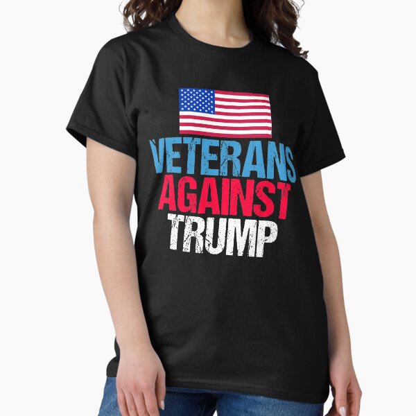 Vista previa del artículo con la obra «Veteranos contra Donald Trump», diseñado y vendido por Epic Love Designs.