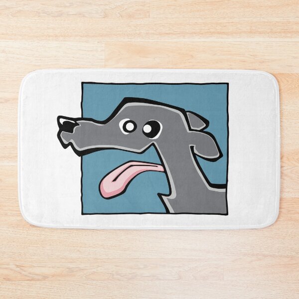 Item preview, Whippet - Blue (Face) WHITE BG designed and sold by TheChicken.