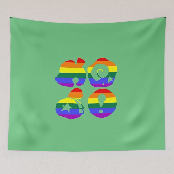 Item preview, Rainbow AC Pattern (2x2 version) designed and sold by SimplyPride.