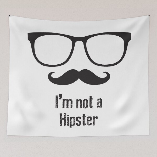 Item preview, I'M Not A Hipster designed and sold by aventi24.