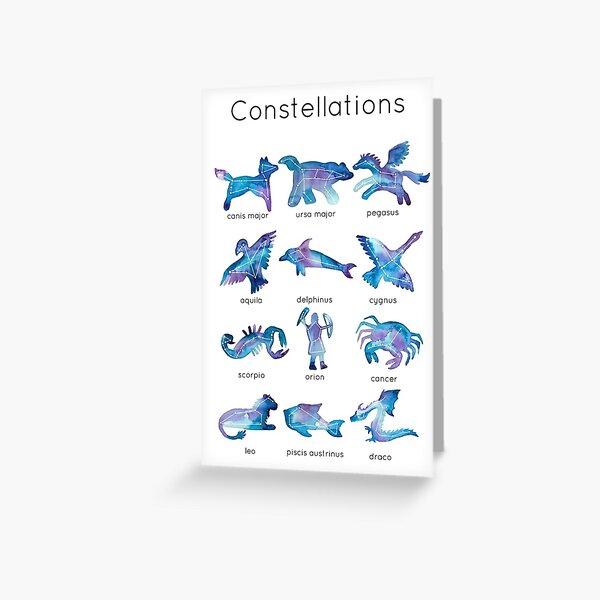 Constellation ID Greeting Card