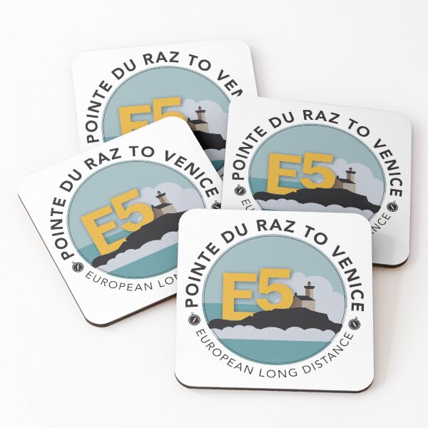 Item preview, E5 - Pointe du Raz to Venice - European Long distance Trail designed and sold by Moritz Schwäble.