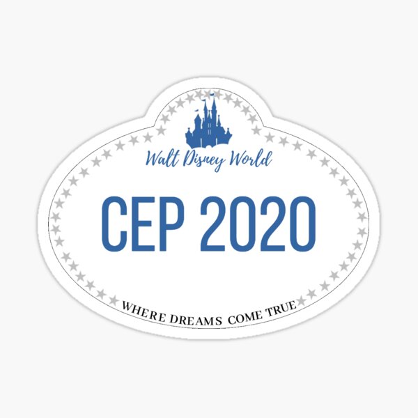 CEP 2020 nametag Sticker