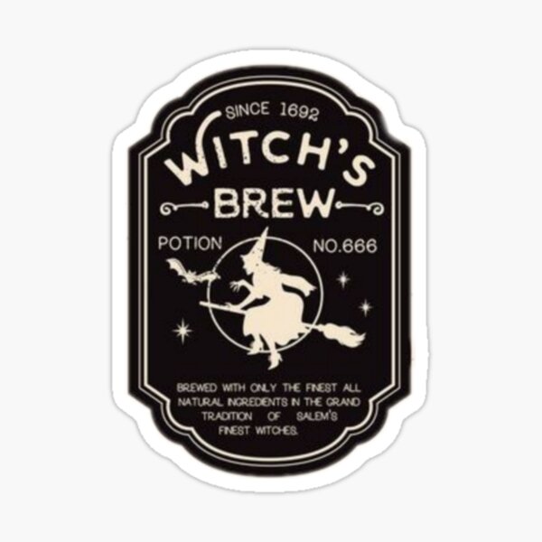 Witches Brew Printable Labels